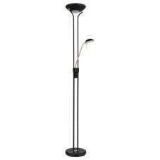 GLOBO 59020B LEONAS stojacia lampa V1800mm LED 20W/1690lm 3000K matná čierna, biela