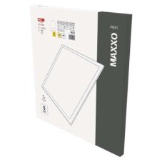 Emos ZB1223 LED MAXXO stropný vstavaný panel štvorec 595 × 595 × 10 mm 36W 4100lm 3000K biela