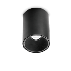 Ideal Lux 322711 NITRO ROUND stropné bodové svietidlo LED D104mm 25W 2350/1680lm 3000K čierna