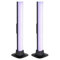 GLOBO Smart Light 25895SH POLLIVER stolná lampička V325mm LED 2,5 RGB matná čierna, biela