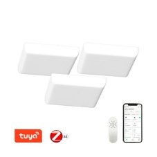 Immax 07110KD NEO PRACTICO sada 3x Smart stropní svítidlo 18cm 24W bílá s dálkovým ovládáním Zigbee 3.0