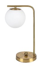 RABALUX 74203 Kiara stolná lampička V390mm 1xE27 zlatá, biela