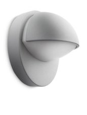 Philips 16245/87/PN June vonkajšie nástenné svietidlo E27 1x42W IP44 šedé