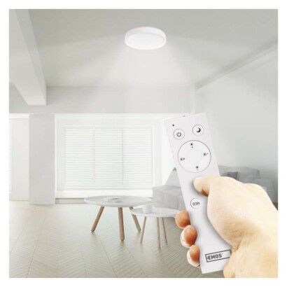 Emos ZM5191 LED GoSmart stropní/nástěnné přisazené klasické svítidlo kruh průměr 400 × 70 mm 30W 1800lm 2700–6500K bílá