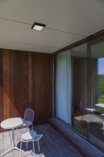 LUTEC 5102101118 HELENA exteriérové nástenné svietidlo LED 21,5W 1500lm 4000K IP54 tmavá šedá