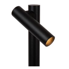LUCIDE 27703/02/30 ANTRIM stojacia lampa V1200mm LED 2,2W/140lm 2700K IP54 čierna, bezdrôtová nabíjacia podložka