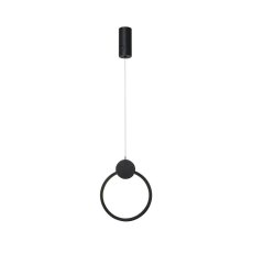 IMMAX 07233L NEO LITE OVALE Inteligentné závesné LED svietidlo 18W 26cm čierna