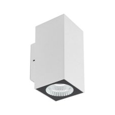 REDO 90087 QUAD exteriérové nástěnné svítidlo CREE COB LED 2x3W 660/540lm 3000K IP65 bílá