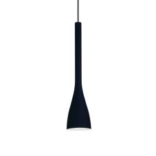 Závesné svietidlo Ideal lux 035710 FLUT SP1 SMALL NERO 1xE14 40W