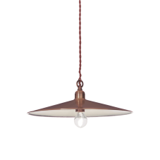 Závesné svietidlo Ideal lux 112732 CANTINA SP1 RAME 1xE27 60W meď