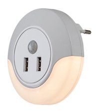 RABALUX 76012 Dembo orientačné nočné svietidlo LED D90mm 13,9W/30lm 3000K biela