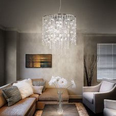 Závesné svietidlo/Luster Ideal lux 044767 EVASIONE SP10 10xG9 40W