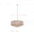 TRIO 364790144 SVEA závěsné svítidlo D610mm 1xE27 písková