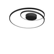 Ideal Lux 304526 OZ PL DALI stropní svítidlo LED D600mm 48W 5200/1920lm 3000K černá