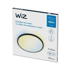 Philips Wiz Tunable white 8720169071018 SuperSlim big size stropné svietidlo LED D550mm 32W/3800lm 2700-6500K čierna