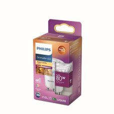 Philips 8718699774097 LED žiarovka Classic 6,2W/80W 650lm GU10 2200-2700K 36D bodová WarmGlow Dimmable