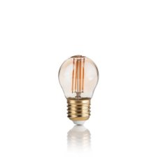 Ideal Lux 151861 LED žiarovka E27 Vintage P45 4W/300lm 2200K jantárová, kvapka
