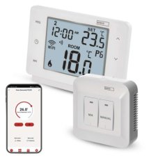 Emos P56211 GoSmart Bezdrôtový izbový termostat, biela, WiFi