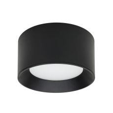 ITALUX WG-606A/BJ-WW/MULTI Sirius stropní povrchové bodové svítidlo LED D150mm 13W/927lm 3000+4000K IP44 černá, bílá