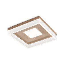 REDO 01-1996 MAYA SQ stropní svítidlo 340x340mm LED 36W/2232lm 3000K zlatá, switchdimmer