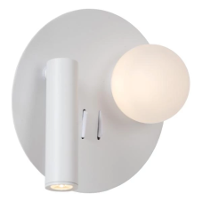 LUCIDE 77286/02/31 MATIZ nástenné svietidlo LED 3,7W/200lm 3000K biela, USB port
