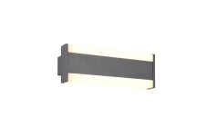TRIO 246360142 DAWSON vonkajšie nástenné svietidlo SMD LED 7W/800lm 2300+3000+4000K IP54 antracit
