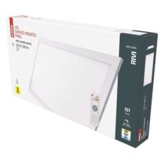 Emos ZM5172 LED RIVI stropní přisazené klasické svítidlo obdélník 295 × 595 × 52 mm 25W 210–2100lm 2700–6000K bílá