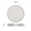 Emos ZM5155 LED NEXXO stropní/nástěnné přisazené klasické svítidlo kruh průměr 300 × 42 mm 28,5W 2700lm 4000K bílá