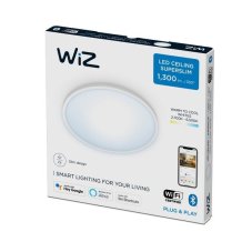 Philips WiZ Tunable white 8719514337978 SuperSlim stropné svietidlo LED 14W/1400lm 2700-6500K biela stmievateľné