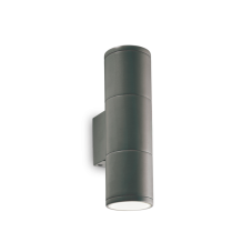 IdealLux 236841 GUN AP2 SMALL venkovní nástěnné svítidlo GU10 2x35W IP44 antracit