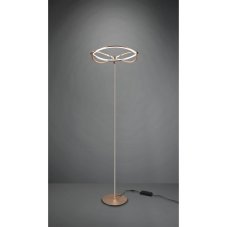 TRIO 421210108 CHARIVARI stojacia lampa LED D520mm 31W/3700lm 3000K mosadz, stmievateľné