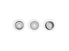 Philips HUE White and color Ambiance 8720169319097 Centura zápustné svietidlo GU10 4,2W/350lm 2000-6500K+RGB biele 3-set