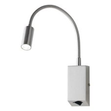 Redo 01-1195 HELLO AP interiérové nástenné svietidlo LED 3W saténový nikel 240lm