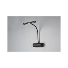 TRIO 279770132 CURTIS nástenné svietidlo s flexibilným ramenom SMD LED 4W/400lm 3000K čierna matná, stmievateľné
