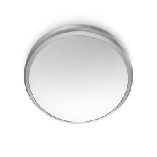 Philips Doris LED CL257 Stropné svietidlo do kúpeľne kruhové 6W/600lm 220mm 2700K IP44 nikel