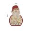 DCWW24 EMOS vánoční dekorace LED dřevěná – santa, 30cm, 2xAAA, teplá bílá, časovač