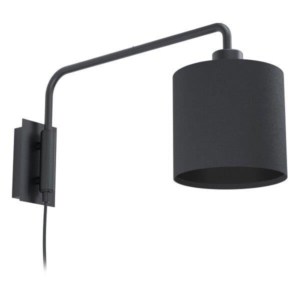 Eglo 99348 STAITI 1 Nástenné svietidlo D160mm E27 1X40W čierna, čierna