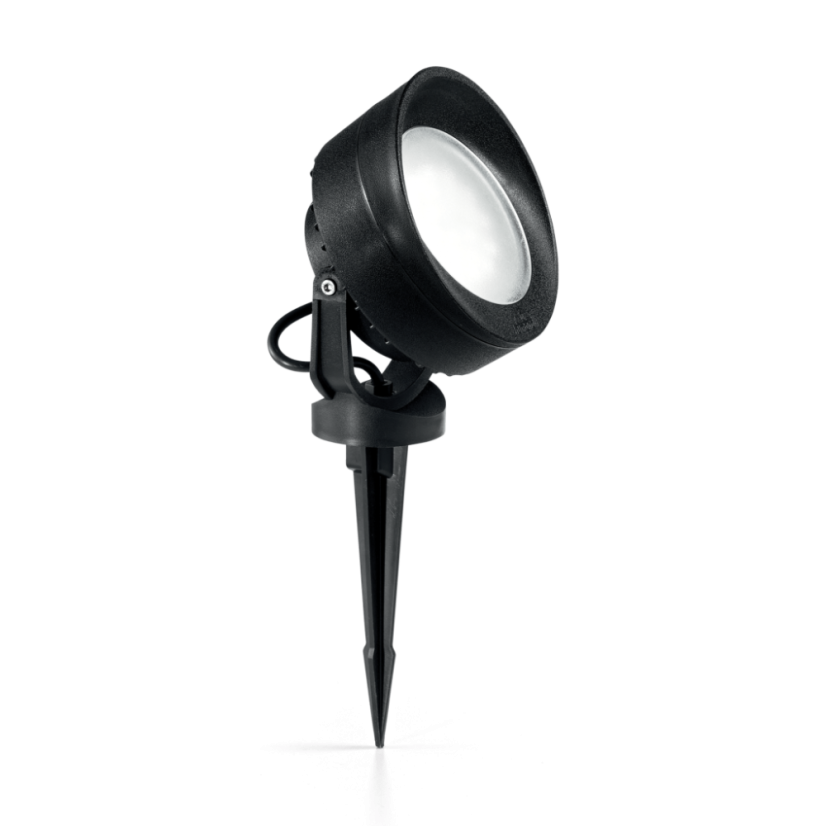 Exteriérové ​​stojanové svítidlo Ideal lux 145358 TOMMY PT1 NERO 1xGX53 7W 4000K černá IP66
