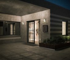 ITALUX OWL-7061-3K Fama venkovní nástěnné svítidlo LED 10W/960lm 3000K IP65 černá