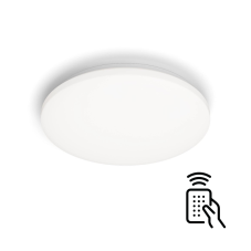 Philips 8720169196070 Izso CL620 stropné svietidlo LED D380mm 24W/2500lm 2700-6500K biela, diaľkový ovládač