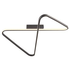 REDO 01-2522 FERAL stropní svítidlo LED 50W/3071lm 3000K matná černá, switchdimmer