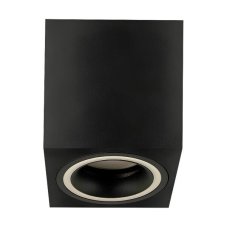 RABALUX 71163 Kobald povrchové bodové svietidlo 1xGU10 čierna, biela, 80x80mm