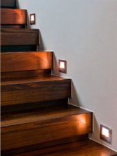 Emithor 48304 STEP LIGHT svietidlo do steny LED 1W,60lm,4000K,nerez,zrkadlo