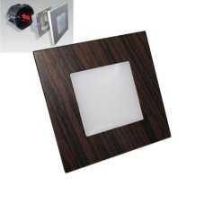 Emithor 48306 STEP LIGHT svietidlo do steny LED 1W,60lm,4000K,tmavé drevo
