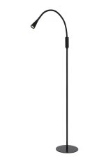 LUCIDE 18756/03/30 ZOZY Stojíci lampa ke čtení LED 3W černá