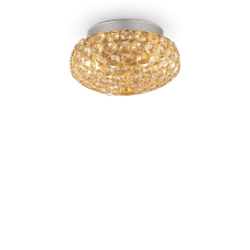 Stropné svietidlo Ideal lux 075402 KING PL3 ORO 3xG9 40W