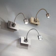 Nástenné svietidlo Ideal lux 121352 DYNAMO AP1 BRUNITO 1xLED 3W/200lm 4000K