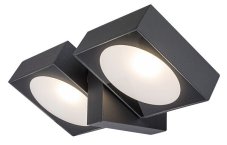 RABALUX 77101 Telde vonkajšie nástenné svietidlo LED 14W/900lm 3000K IP54 antracit, priehľadná