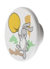 RABALUX 71100 Hopply nástenné svietidlo detské D120mm LED 9W/800lm 3000+4000+6500K biela, viacfarebná