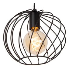 LUCIDE 21428/25/30 DANZA závěsné svítidlo D250mm 1xE27 černá
